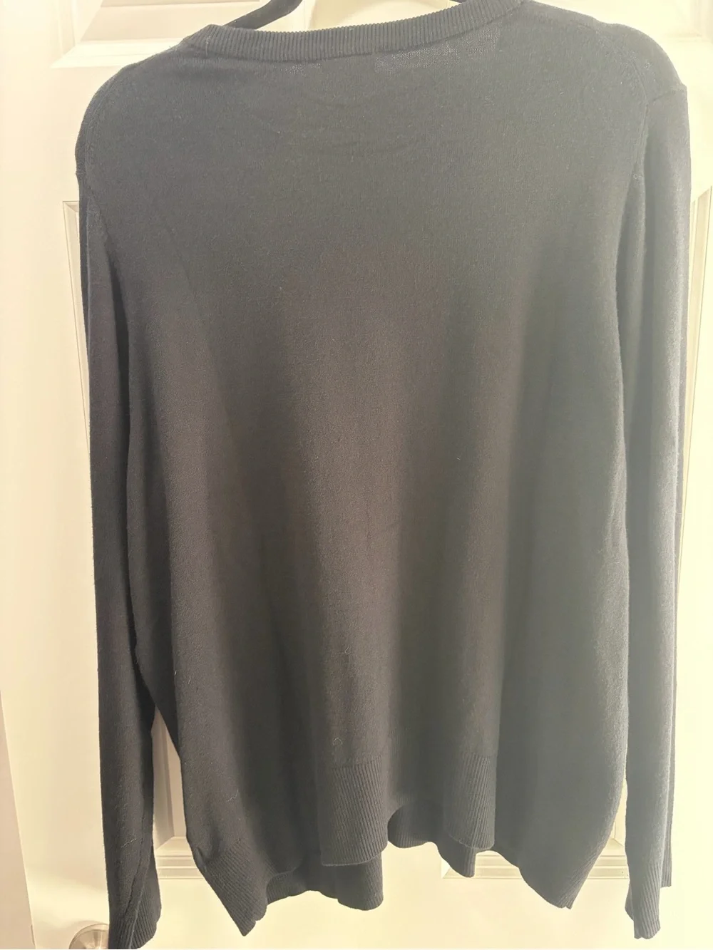 Torrid Black Ribbed Button Cardigan - Picture 3 of 3